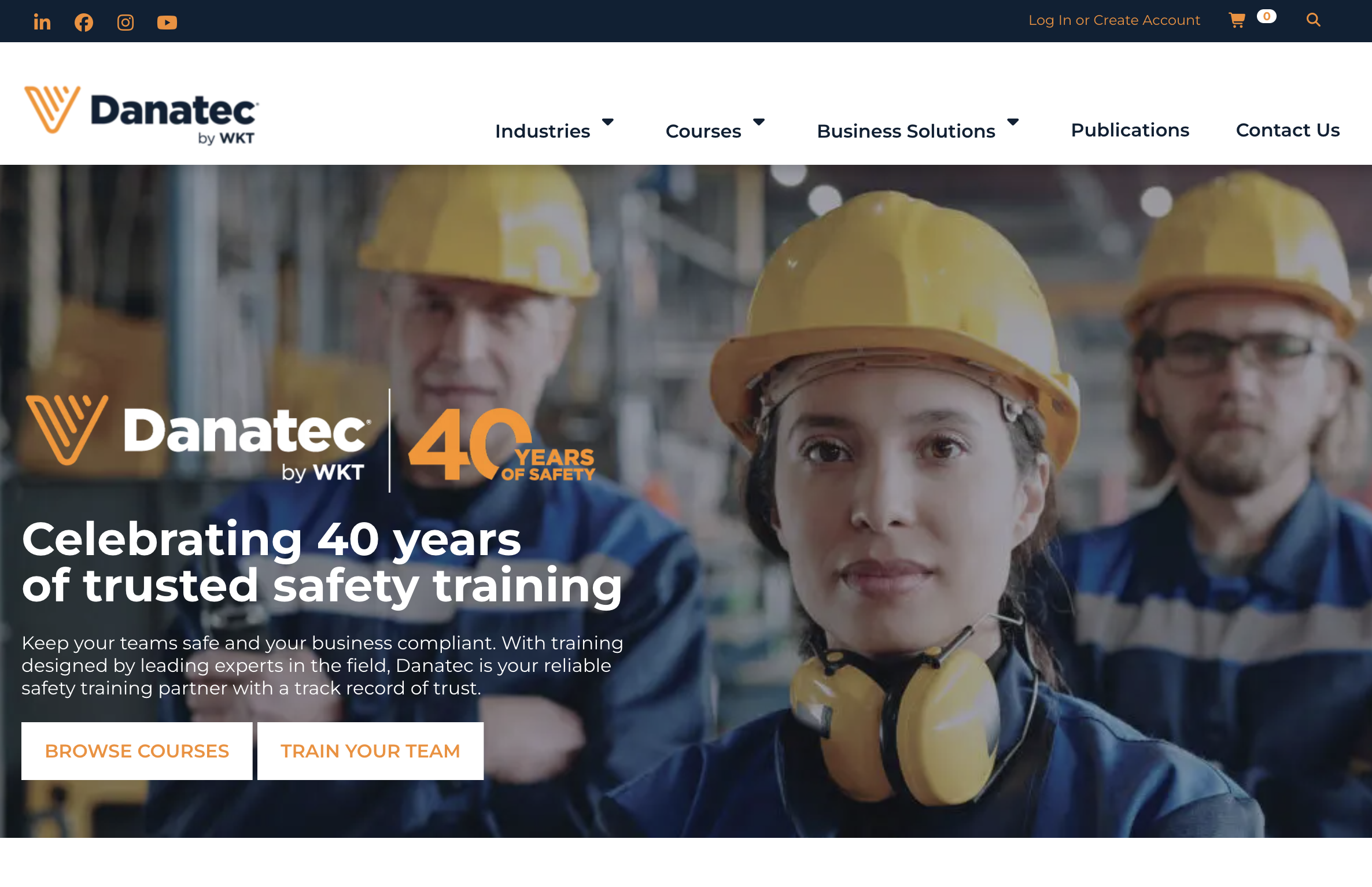 Danatec by WKT, 40 years of trusted safety training